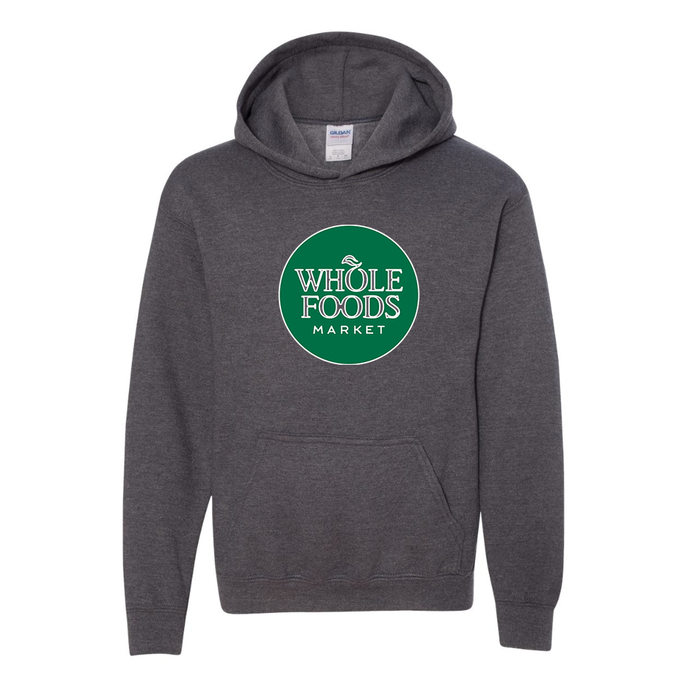 Youth Whole Foods Market Gildan Heavy Blend  Hooded Sweatshirt