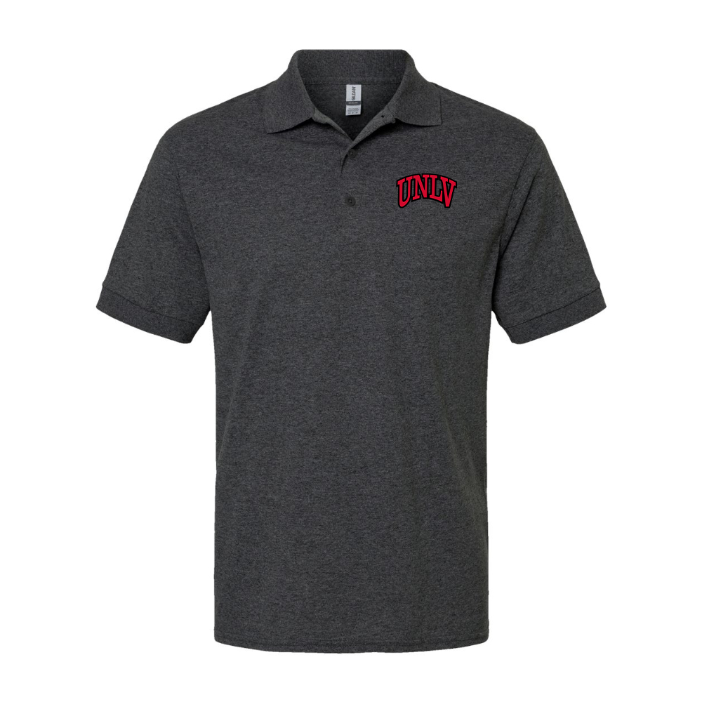 Men's UNLV Rebels Gildan Dry Blend Jersey Polo