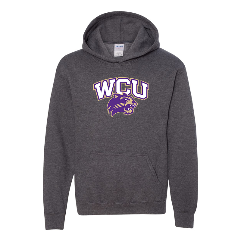 Youth Western Carolina CatamountsGildan Heavy Blend  Hooded Sweatshirt