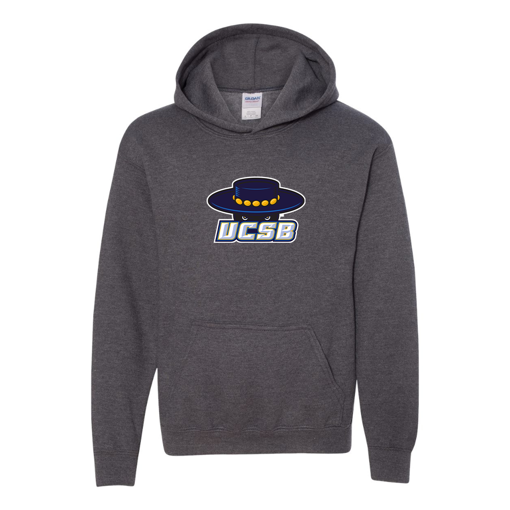 Youth UCSB Gauchos Gildan Heavy Blend  Hooded Sweatshirt