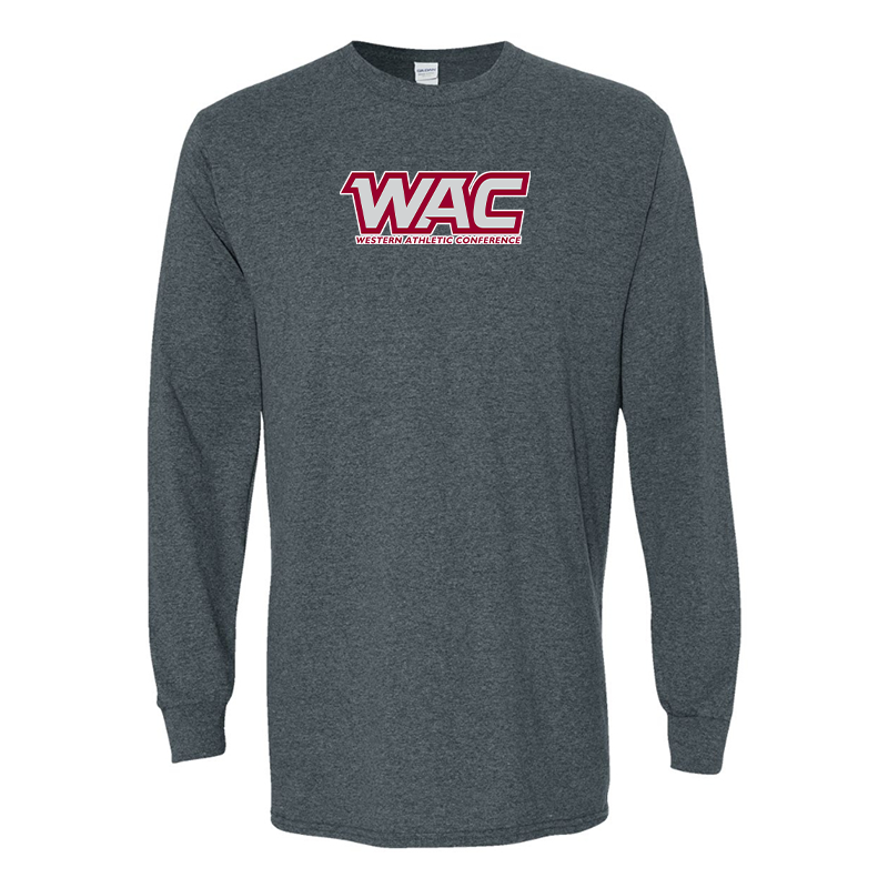 Men's Western Athletic Conference Gildan Heavy Cotton Long Sleeve T-Shirt
