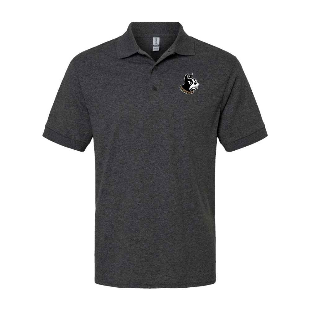 Men's Wofford Terriers  Gildan Dry Blend Jersey Polo