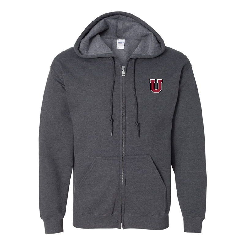Men's Union Dutchmen Gildan  Heavy Blend Full Zip Hooded Sweatshirt