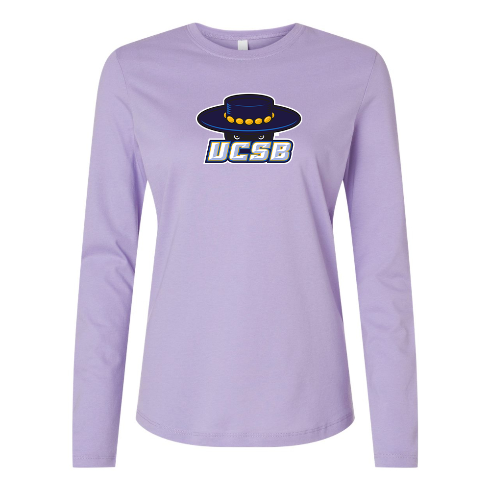 BELLA CANVAS Women’s UCSB Gauchos Jersey Long Sleeve Tee