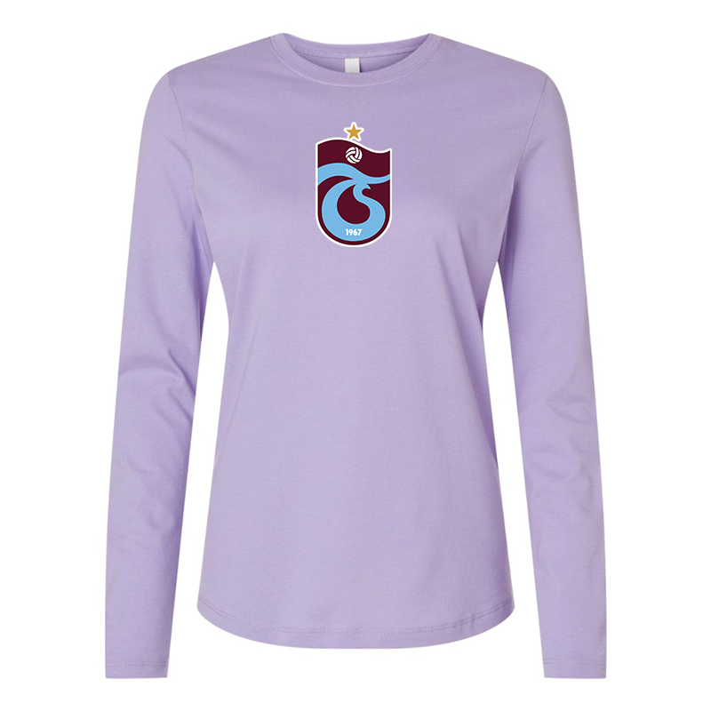 BELLA CANVAS Women’s Trabzonspor Soccer Jersey Long Sleeve Tee