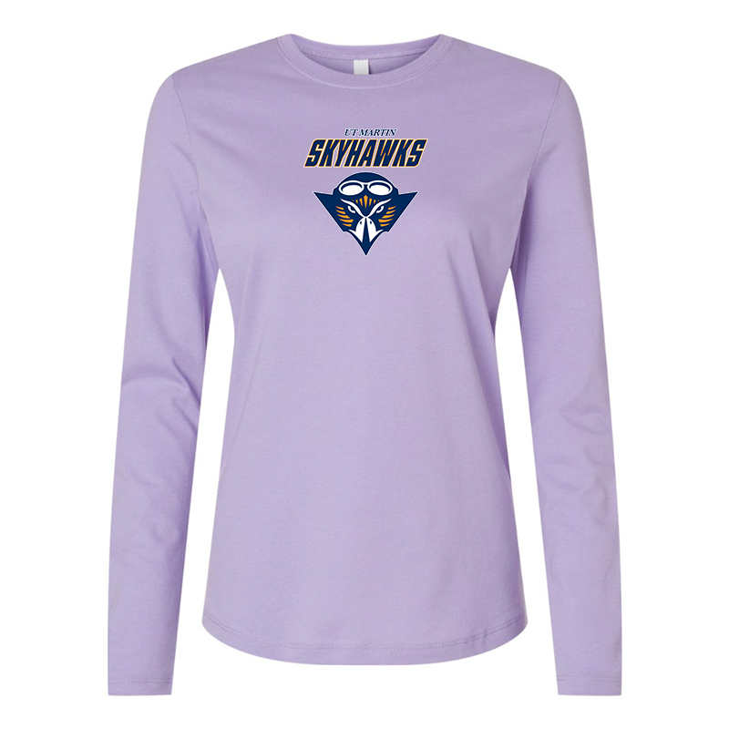 BELLA CANVAS Women’s Tennessee Martin Skyhawks Jersey Long Sleeve Tee