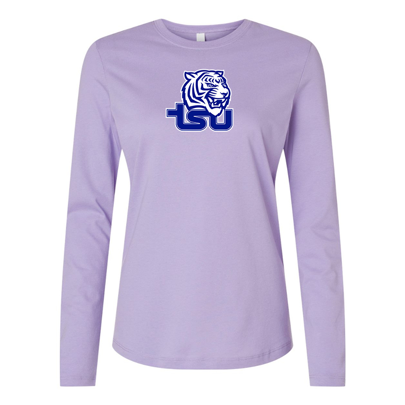 BELLA CANVAS Women’s Tennessee State Tigers Jersey Long Sleeve Tee