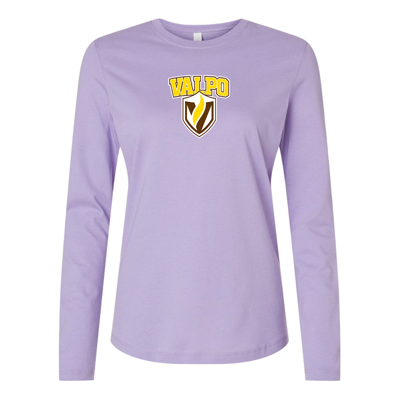 BELLA CANVAS Women’s Valparaiso Crusaders Jersey Long Sleeve Tee