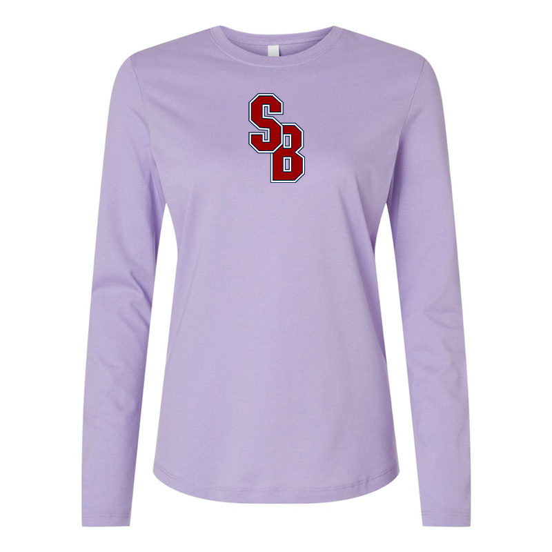 BELLA CANVAS Women’s Stony Brook Seawolves Jersey Long Sleeve Tee