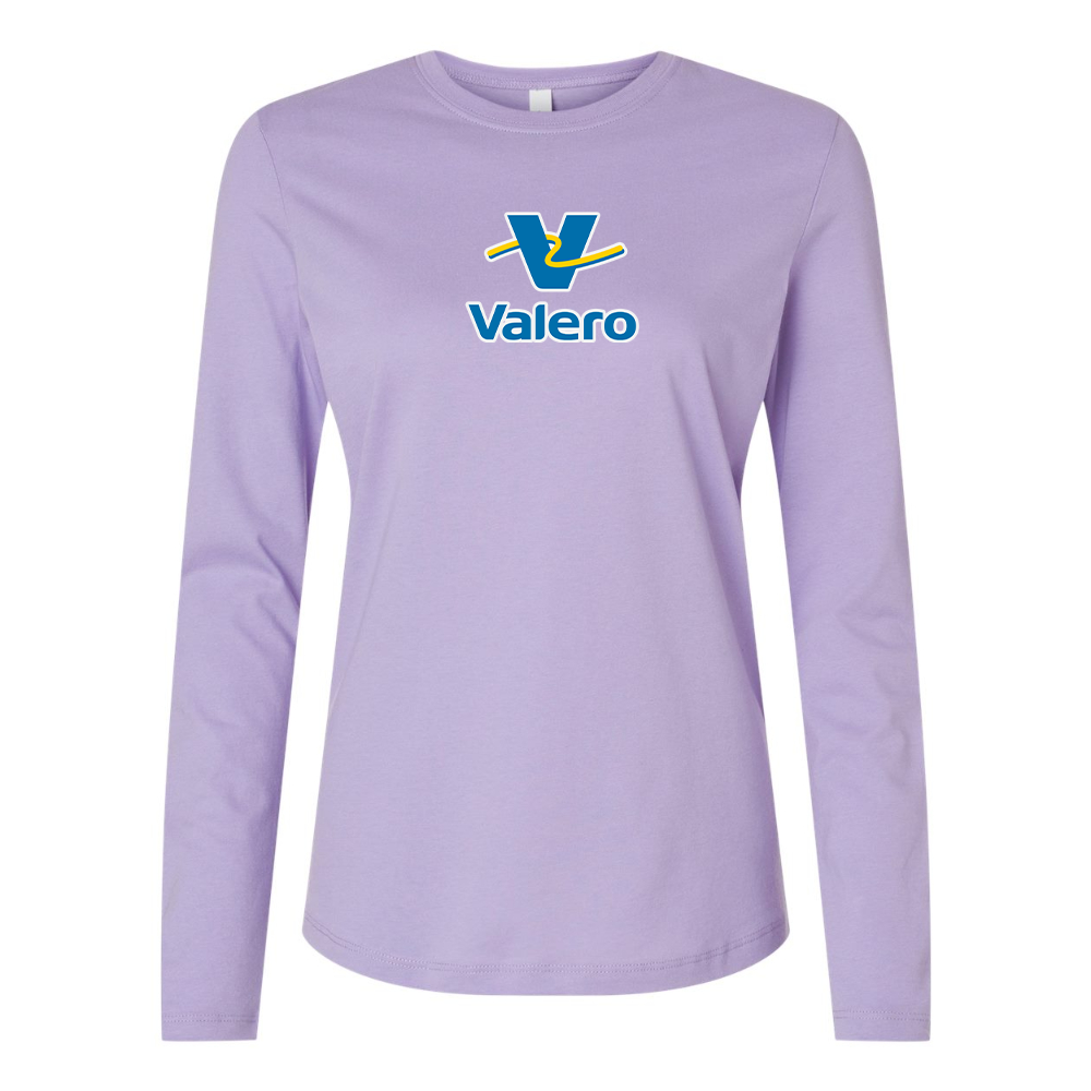 BELLA CANVAS Women’s Valero Gas Station Jersey Long Sleeve Tee