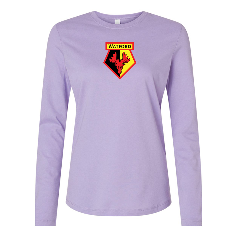 BELLA CANVAS Women’s Watford Soccer Jersey Long Sleeve Tee