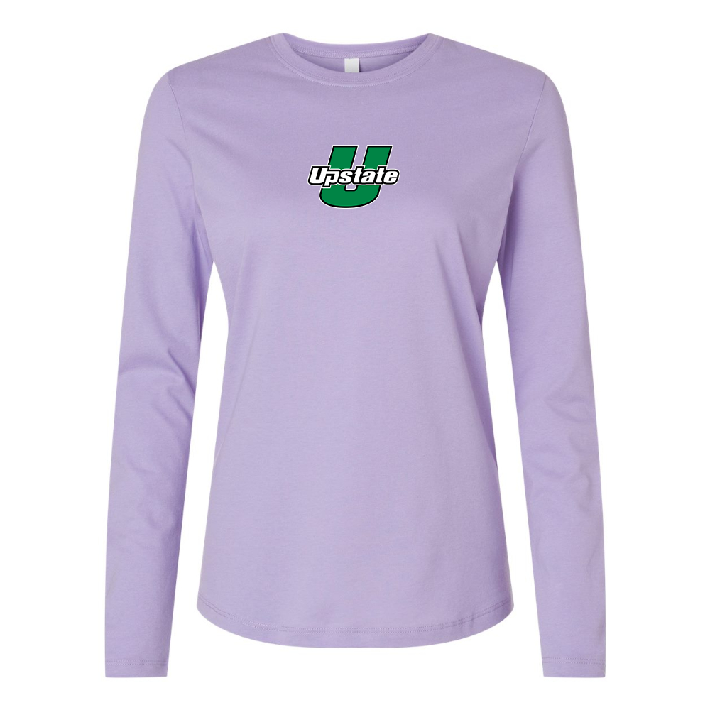 BELLA CANVAS Women’s USC Upstate Spartans Jersey Long Sleeve Tee