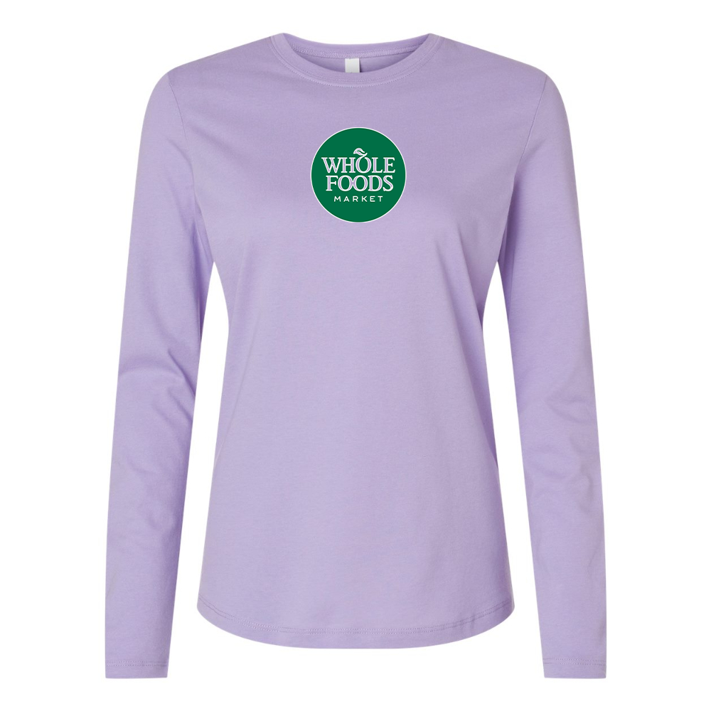 BELLA CANVAS Women’s Whole Foods Market Jersey Long Sleeve Tee