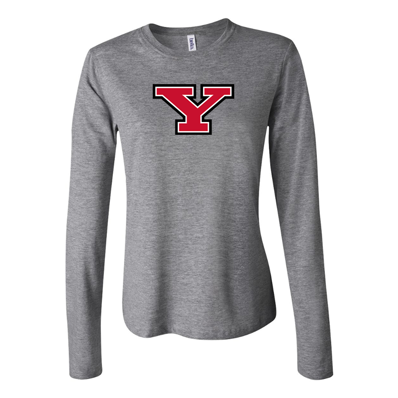 BELLA CANVAS Women’s Youngstown State Penguins Jersey Long Sleeve Tee