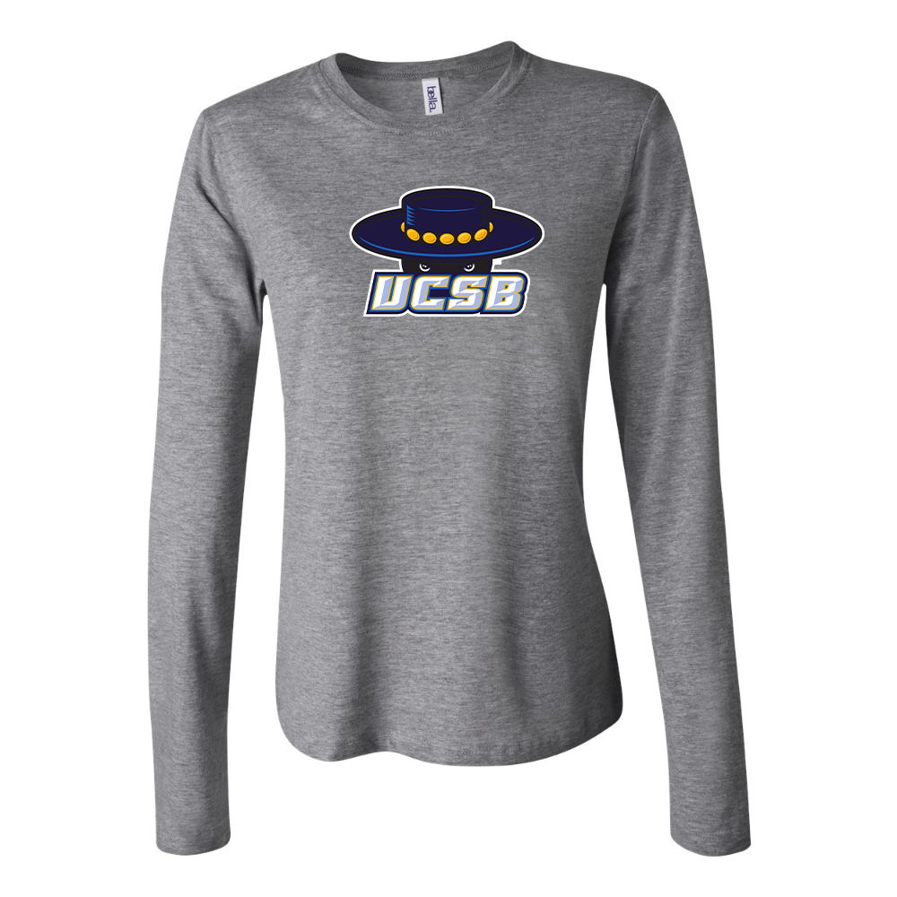 BELLA CANVAS Women’s UCSB Gauchos Jersey Long Sleeve Tee