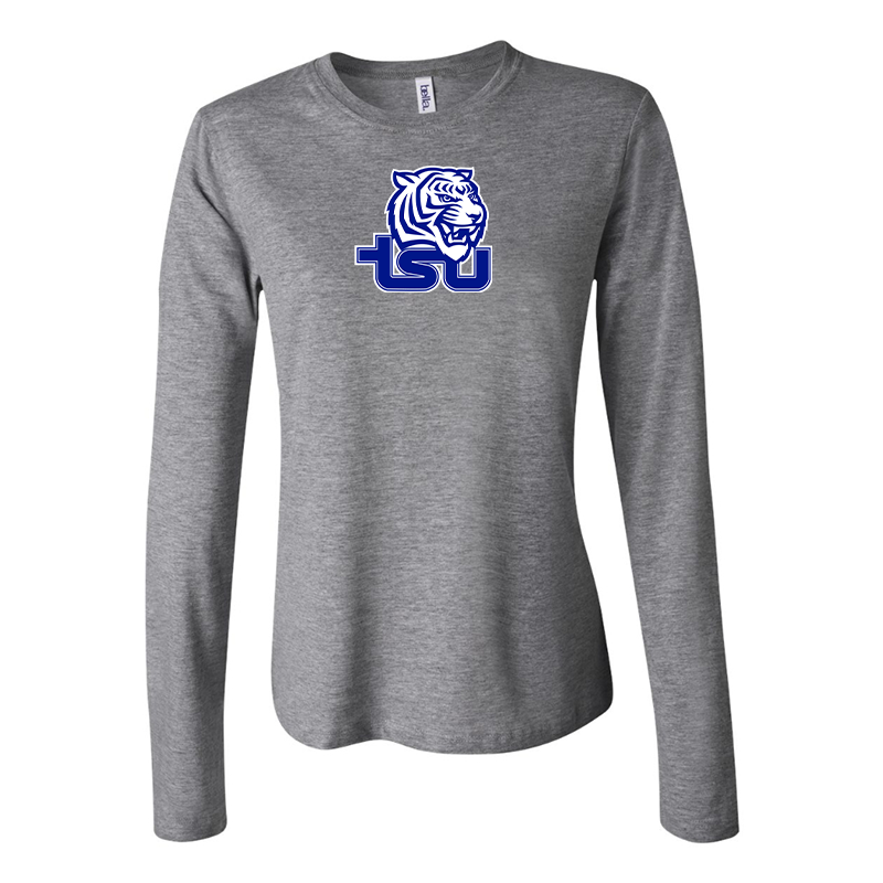 BELLA CANVAS Women’s Tennessee State Tigers Jersey Long Sleeve Tee