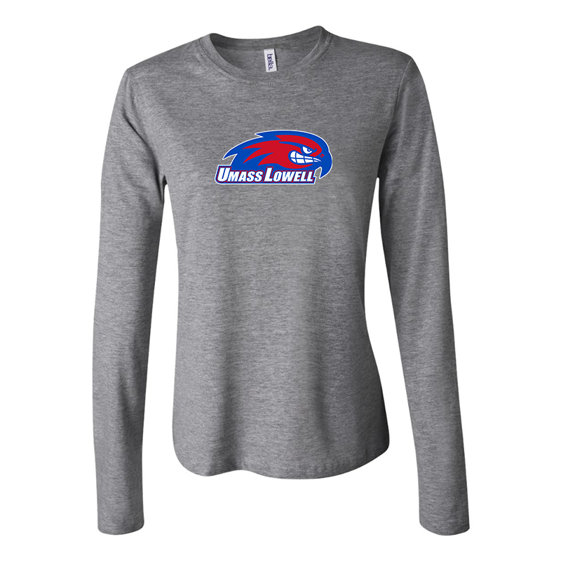 BELLA CANVAS Women’s UMass Lowell River Hawks Jersey Long Sleeve Tee