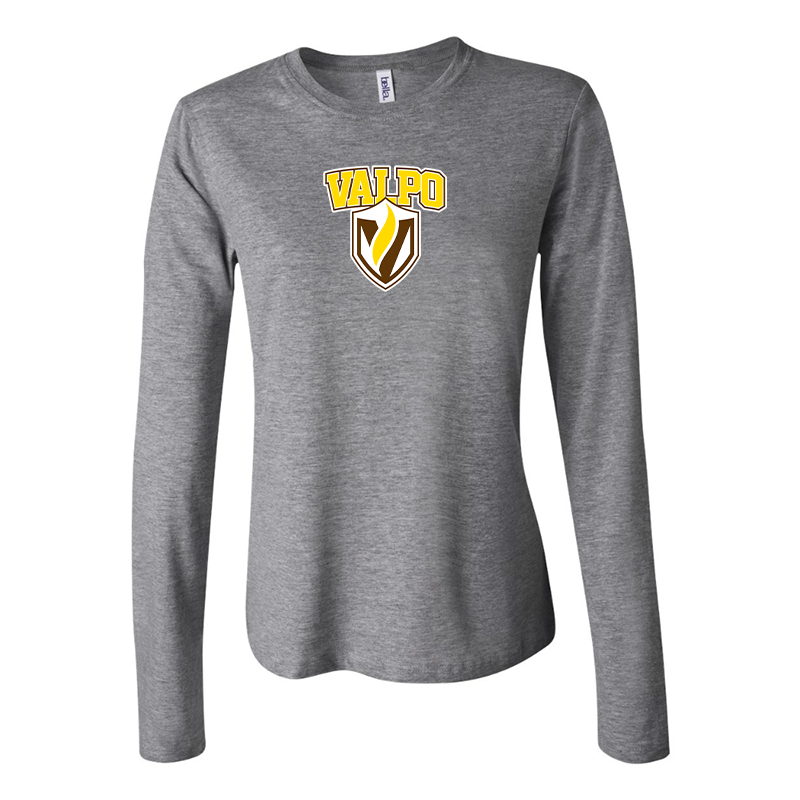BELLA CANVAS Women’s Valparaiso Crusaders Jersey Long Sleeve Tee