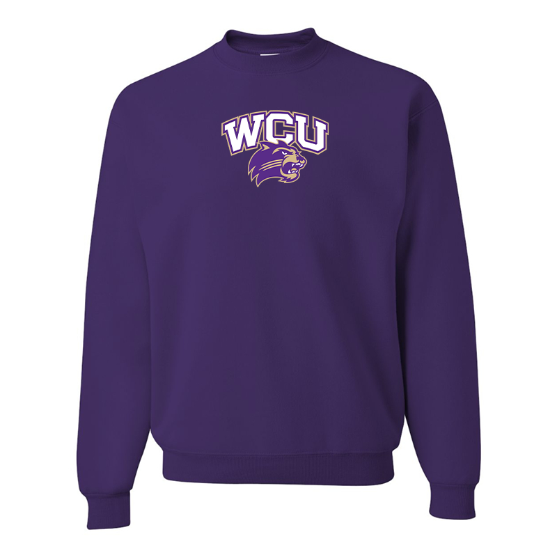 Men's Western Carolina Catamounts JERZEES NuBlend Crewneck Sweatshirt