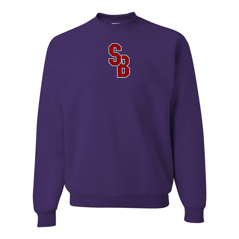 Men's  Stony Brook Seawolves   JERZEES NuBlend Crewneck Sweatshirt