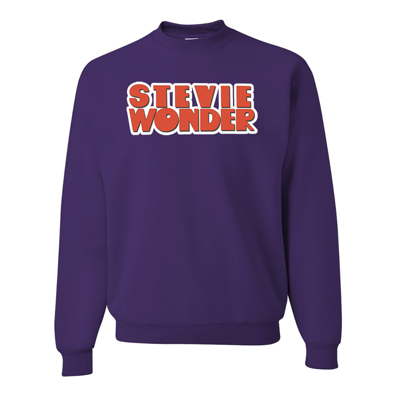 Men's Stevie-Wonder JERZEES NuBlend Crewneck Sweatshirt