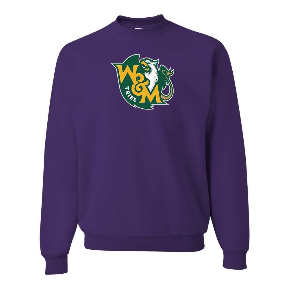 Men's William and Mary Tribe   JERZEES NuBlend Crewneck Sweatshirt