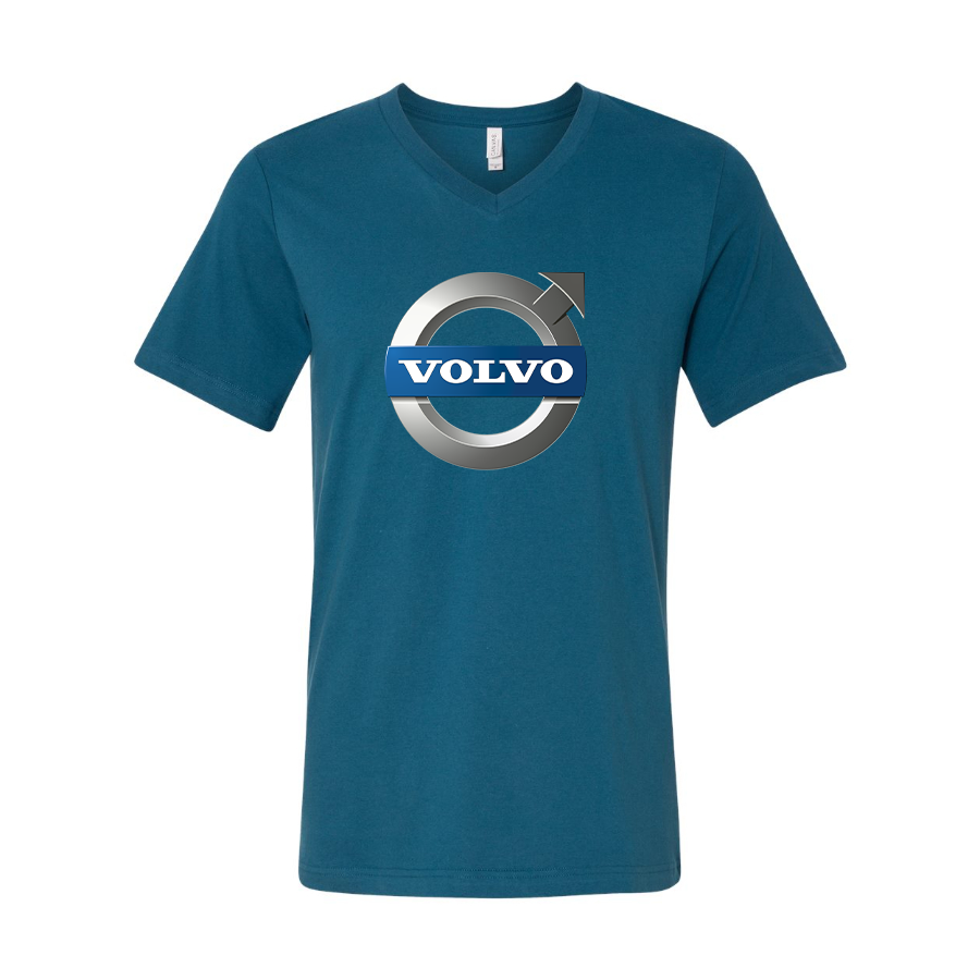 Men's Volvo Car BELLA + CANVAS - Jersey V-Neck T-Shirt