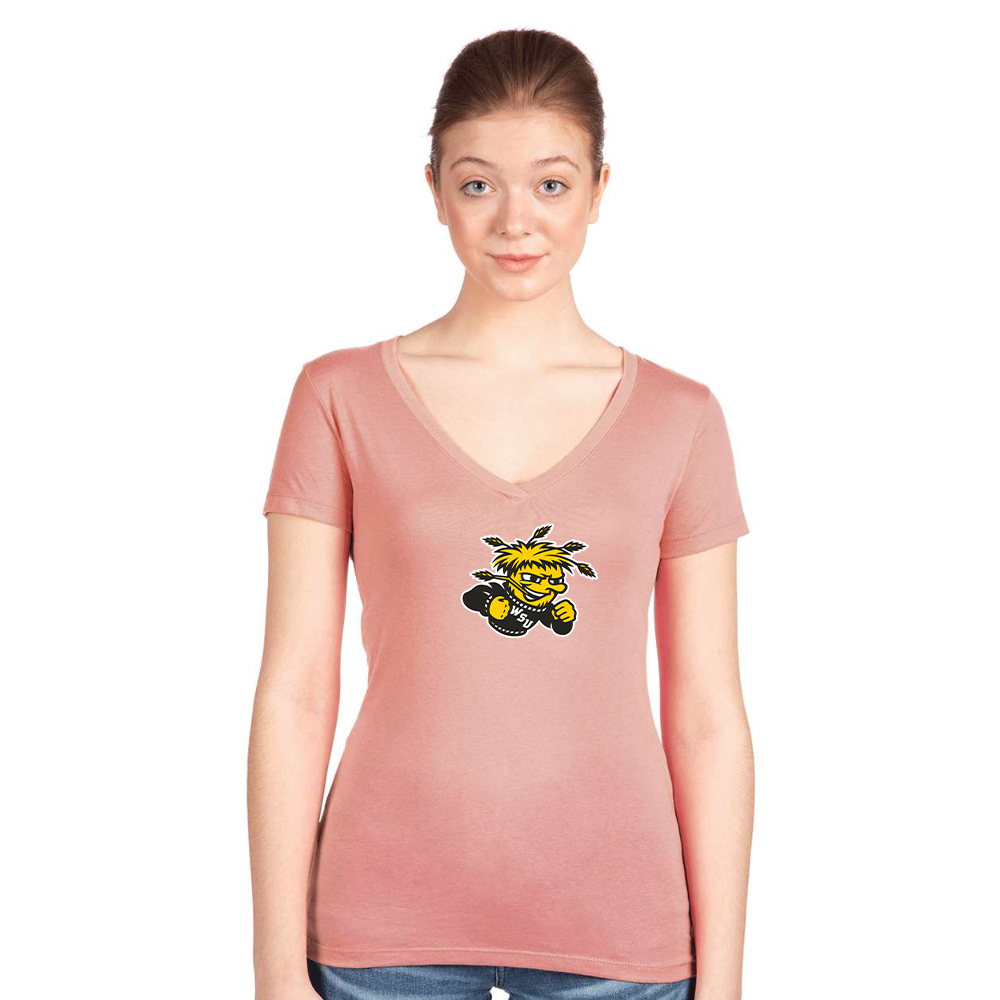 Women's Wichita State Shockers   Next Level V-Neck T-Shirt