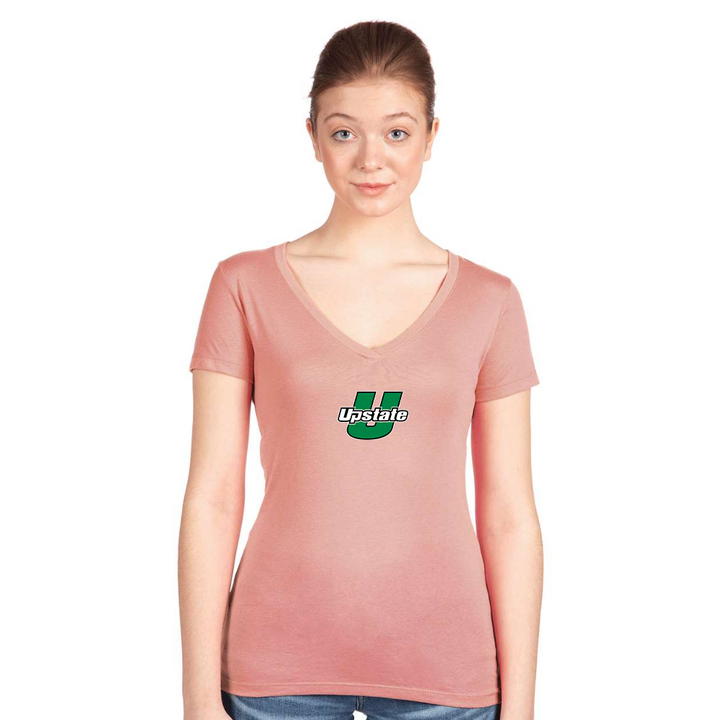 Women's  USC Upstate Spartans Next Level V-Neck T-Shirt