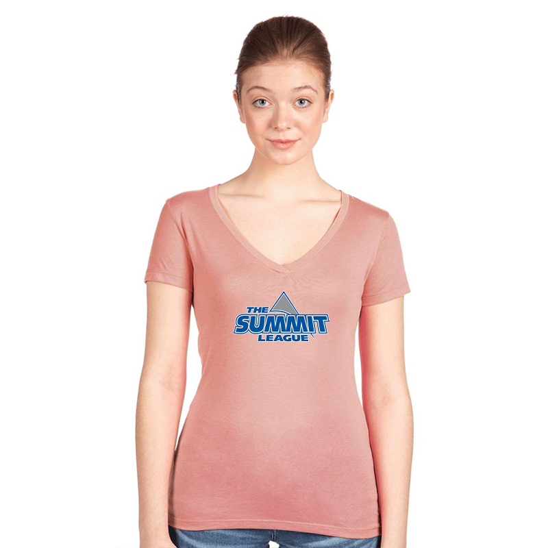 Women's The Summit League  Next Level V-Neck T-Shirt