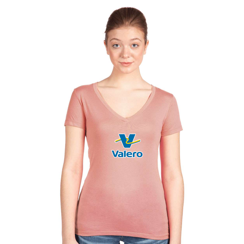 Women's Valero Gas Station Next Level V-Neck T-Shirt