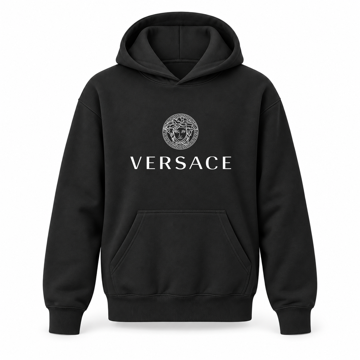 Youth Kids Versace Pullover Hoodie | Color: Black | Refreshed youth hoodie, original Drive artwork