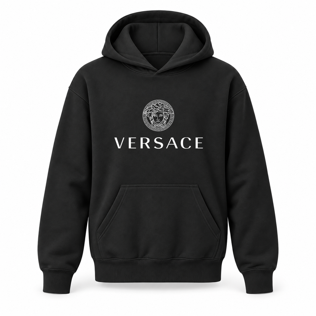 Youth Kids Versace Pullover Hoodie | Color: Black | Refreshed youth hoodie, original Drive artwork