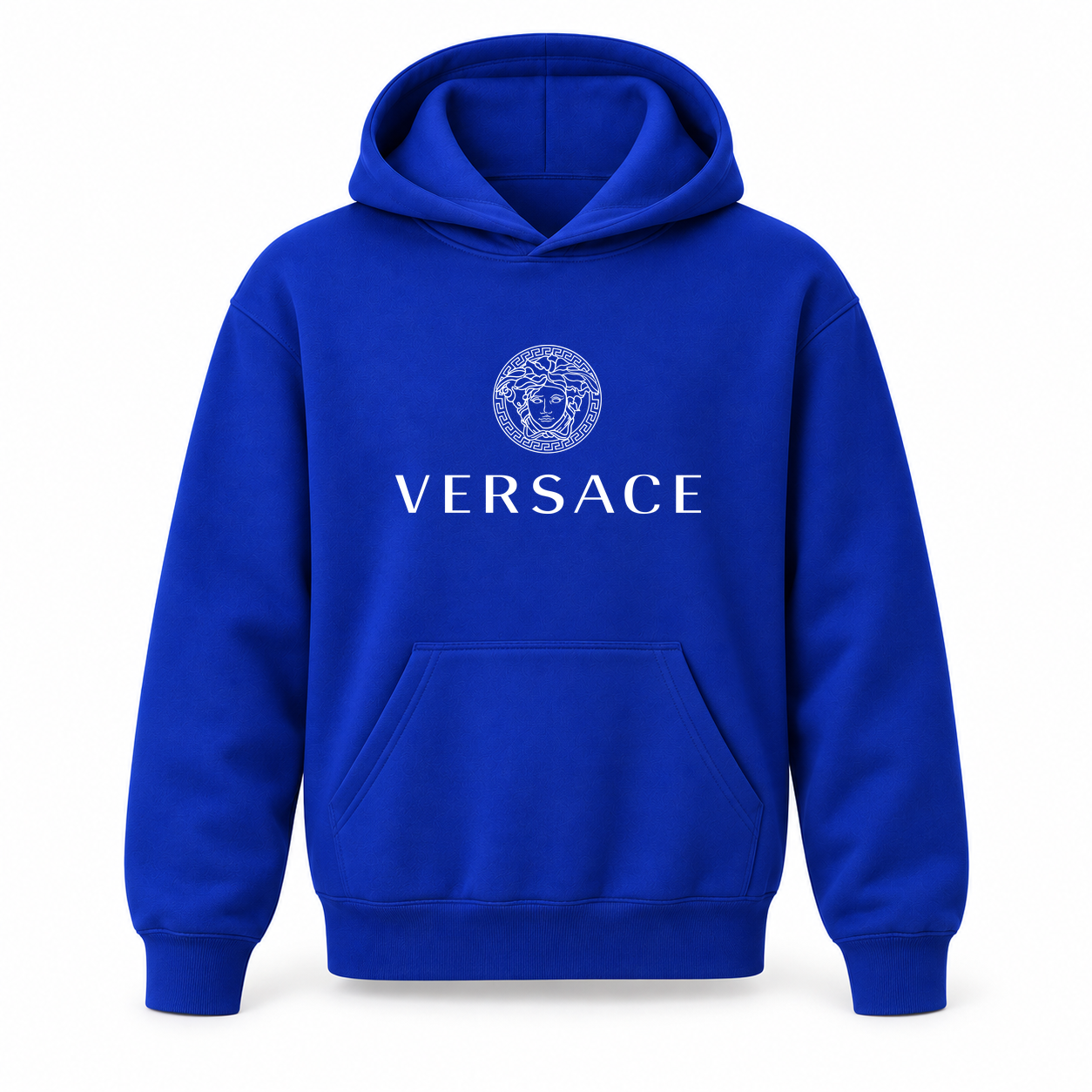 Youth Kids Versace Pullover Hoodie | Color: Royal Blue | Refreshed youth hoodie, original Drive artwork