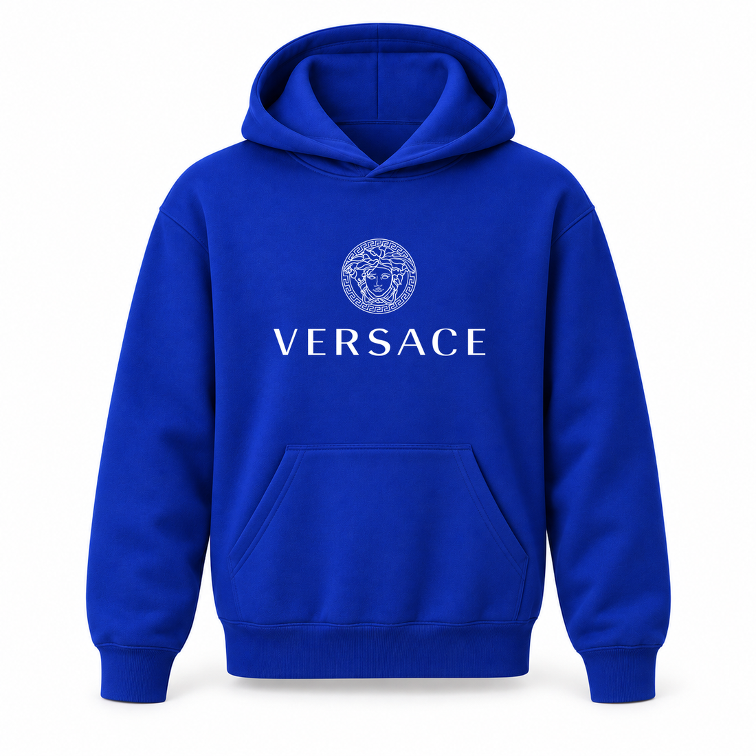 Youth Kids Versace Pullover Hoodie | Color: Royal Blue | Refreshed youth hoodie, original Drive artwork