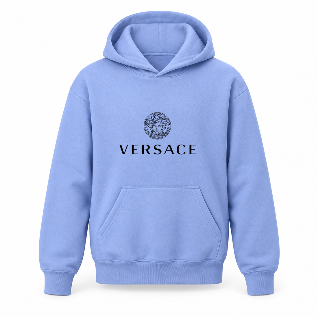 Youth Kids Versace Pullover Hoodie | Color: Sky Blue | Refreshed youth hoodie, original Drive artwork