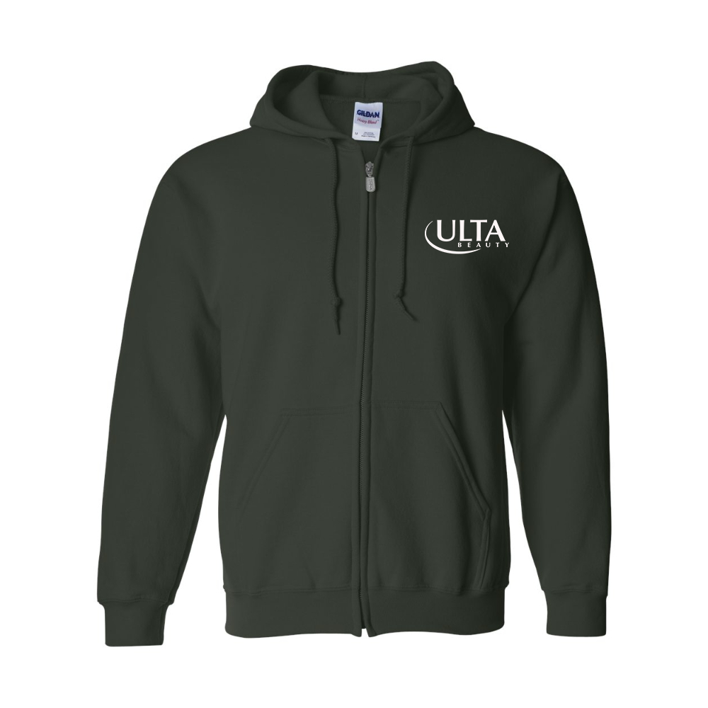 Men's Ulta Beauty  Gildan  Heavy Blend Full Zip Hooded Sweatshirt