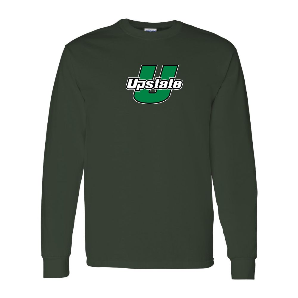 Men's USC Upstate Spartans Gildan Heavy Cotton Long Sleeve T-Shirt