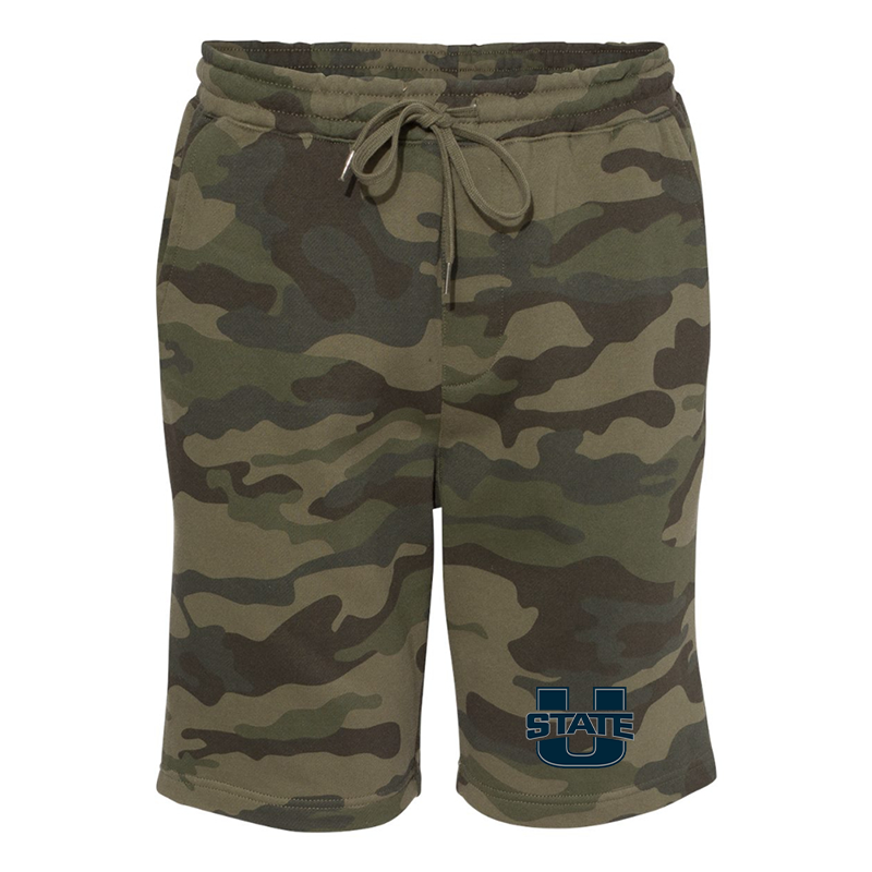 Men's Utah State Aggies Independent Trading Co Midweight Fleece Shorts