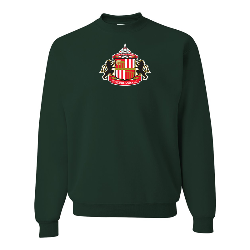 Men's  Sunderland AFC Soccer JERZEES NuBlend Crewneck Sweatshirt