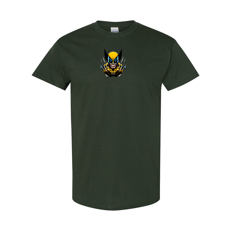 Men's  Wolverine 2025 Art  Gildan Heavy Cotton T-Shirt