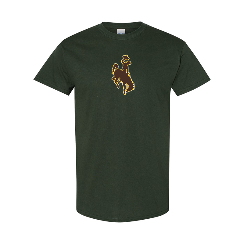 Men's  Wyoming Cowboys Gildan Heavy Cotton T-Shirt