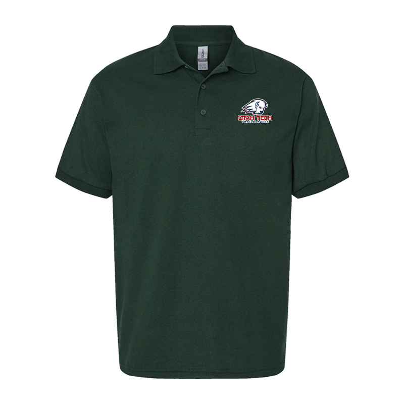 Men's Utah Tech Trailblazers Gildan Dry Blend Jersey Polo