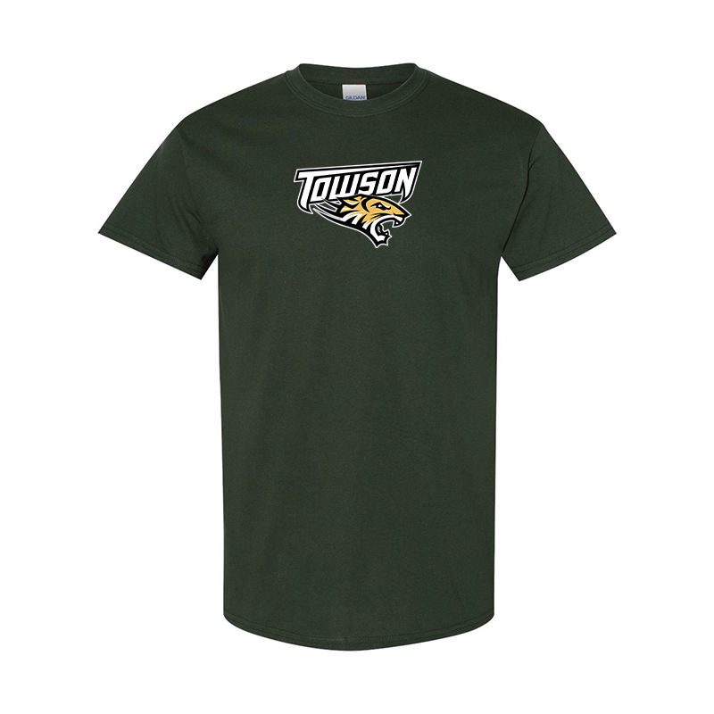 Men's Towson Tigers Gildan Heavy Cotton T-Shirt