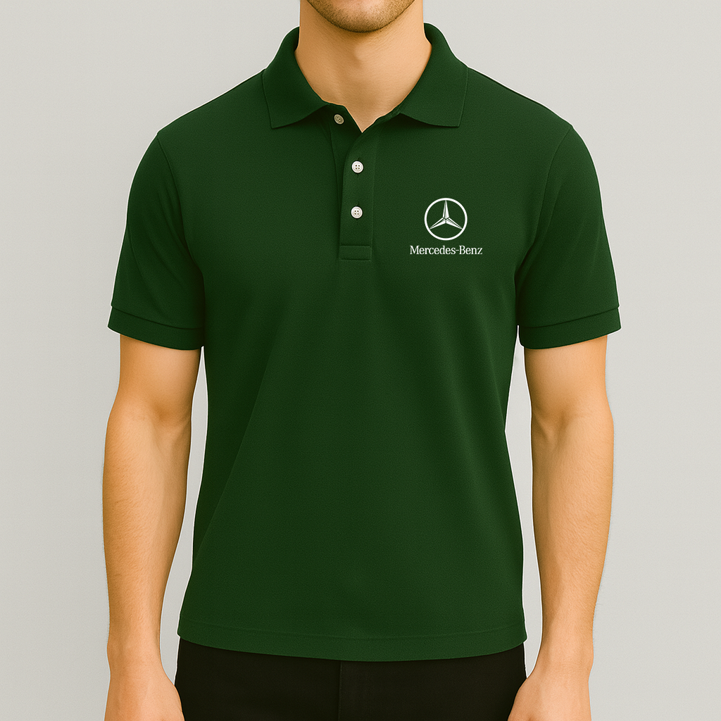 Men’s Mercedes-Benz Luxury Car Dry Blend Polo