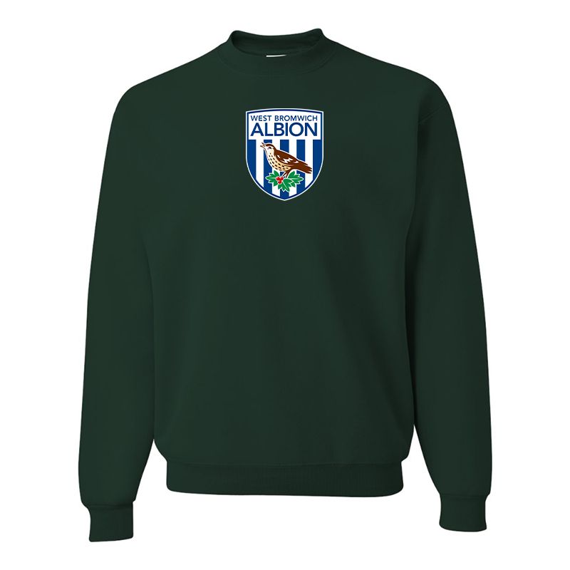 Men's West Bromwich Albion Soccer JERZEES NuBlend Crewneck Sweatshirt