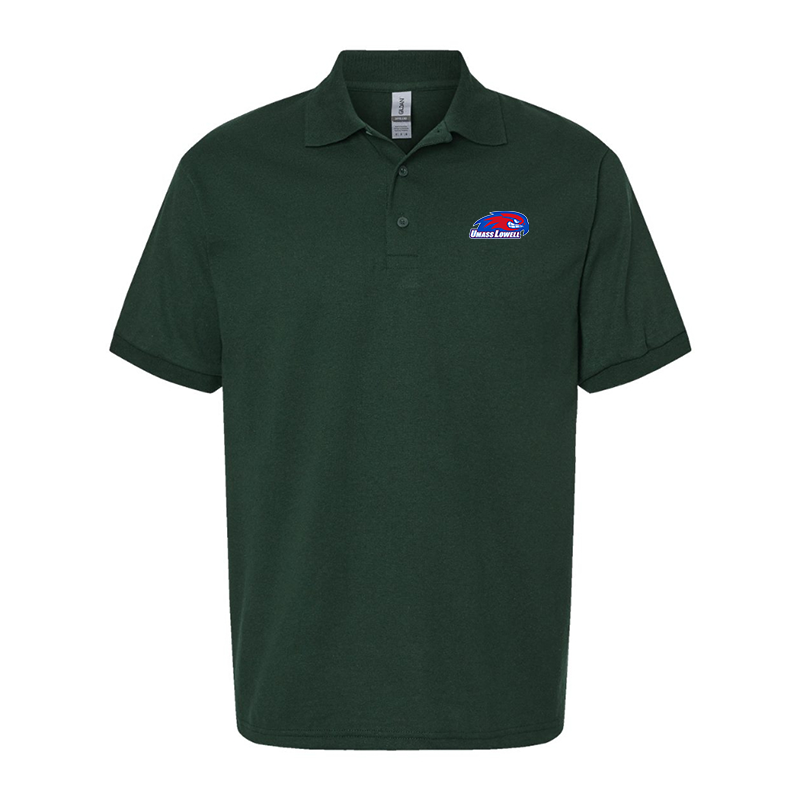 Men's UMass Lowell River Hawks Gildan Dry Blend Jersey Polo