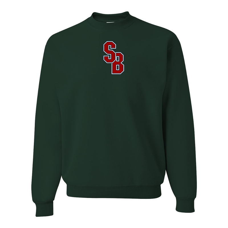 Men's  Stony Brook Seawolves   JERZEES NuBlend Crewneck Sweatshirt