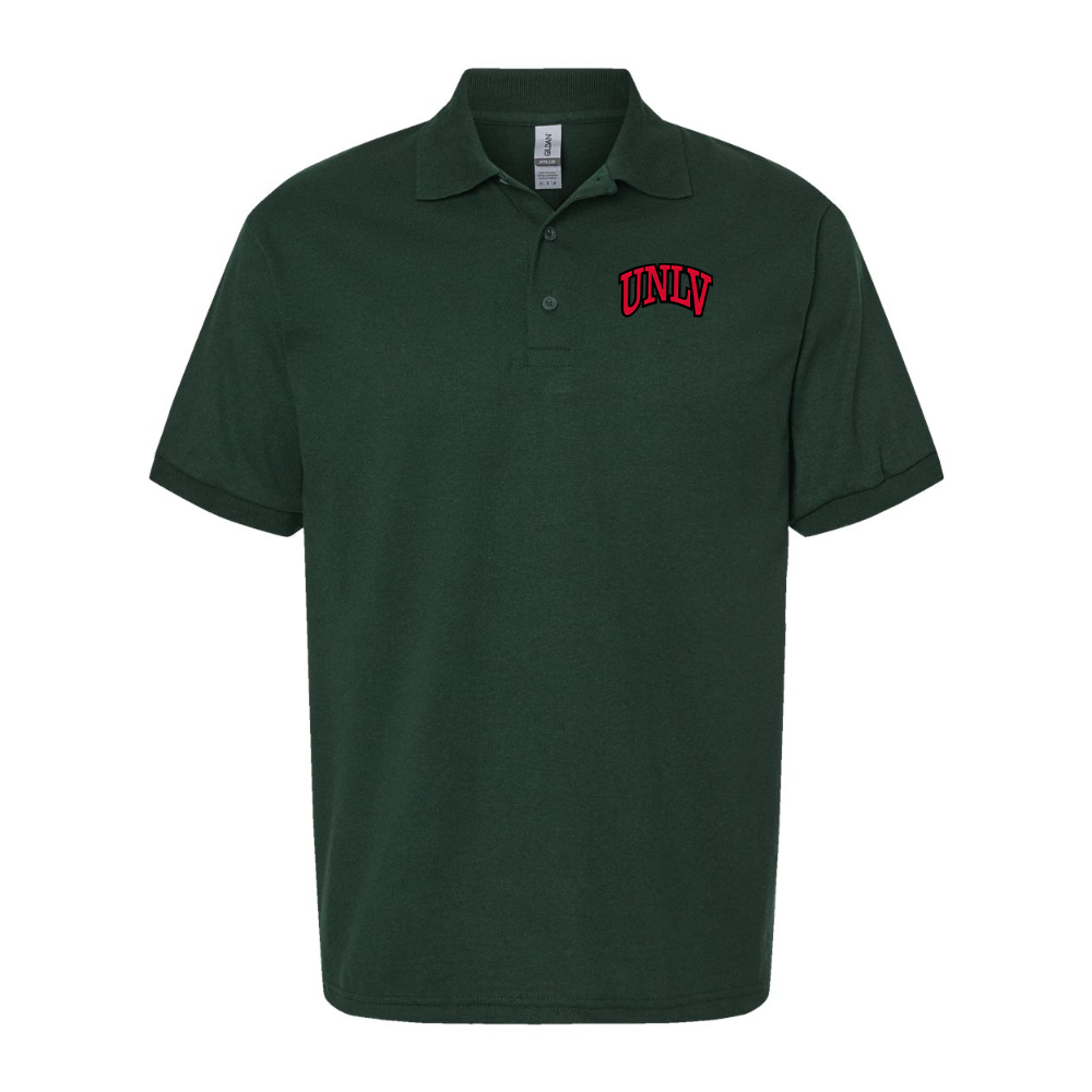 Men's UNLV Rebels Gildan Dry Blend Jersey Polo