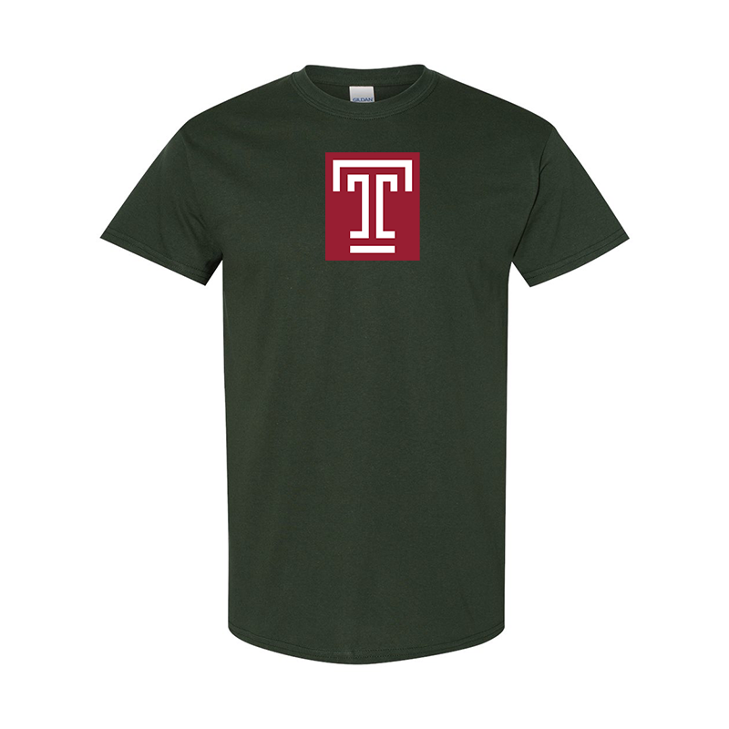 Men's Temple Owls Gildan Heavy Cotton T-Shirt